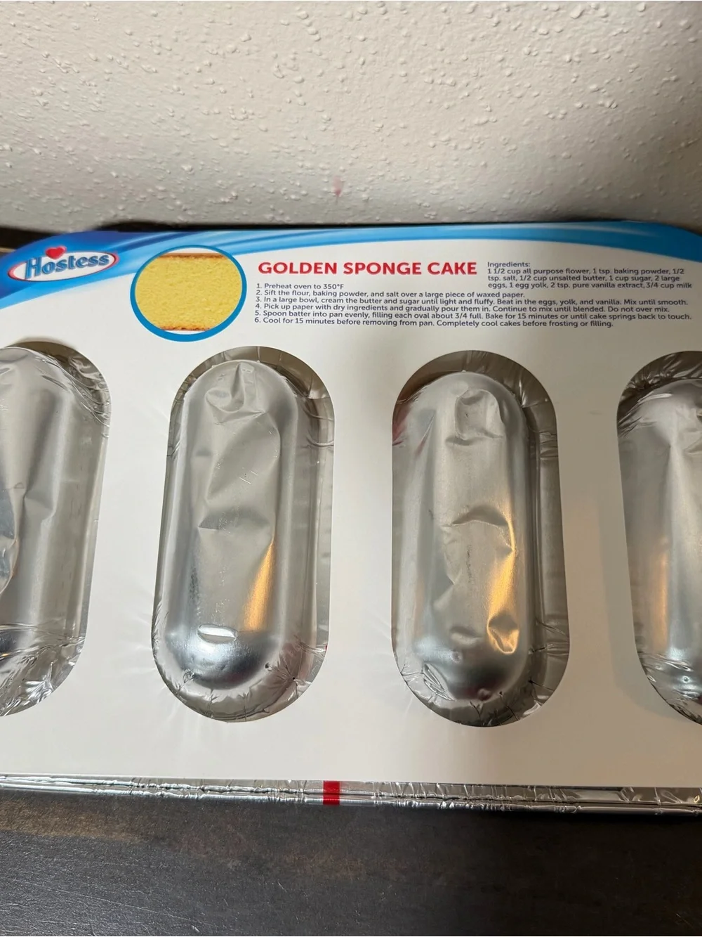 Hostess Twinkies Aluminum Baking Pans - Silver NEW 🍰🧁🥮🧁🆕